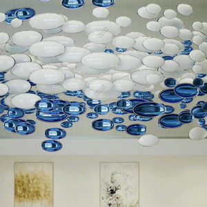 Tùy Chỉnh Trong Nhà Biệt Thự Sảnh Khách Sạn Lớn Hiện Đại Bắc Âu Trần Chiếu Sáng Đèn Chùm Cho Phòng Khách - Product Image 4