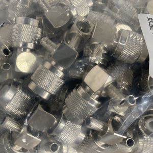 BNC Female Male Jack 4 Holes Flange Mount Solder Post <b>Plug</b> Connector RF Coax <b>Adapte</b> - Product Image 1