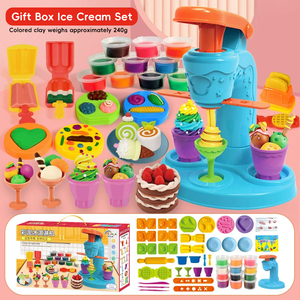 Ensemble <span class=keywords><strong>de</strong></span> pâte à <span class=keywords><strong>modeler</strong></span> pour crème glacée, 45 pièces, kit <span class=keywords><strong>de</strong></span> pâte à <span class=keywords><strong>modeler</strong></span> pour enfants, jouet <span class=keywords><strong>de</strong></span> cuisine DIY pour garçons et filles <span class=keywords><strong>de</strong></span> 3 ans et plus - Product Image 2