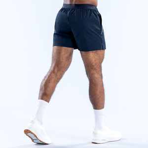 <span class=keywords><strong>Short</strong></span> de gym d'été 4 pouces pour hommes avec poches réfléchissantes <span class=keywords><strong>Short</strong></span> d'entraînement en nylon tissé léger et respirant à séchage rapide avec logo personnalisé - Product Image 4
