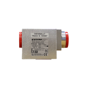 Vannes d'échappement rapides Sitecna série VSR16NALLT, en aluminium, entrée 1'' NPT DN19mm, CV10.5, conception multi-interface - Product Image 4