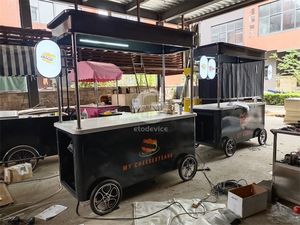 Chariot à glace mobile pour la vente de glaces, <span class=keywords><strong>réfrigérateur</strong></span>-congélateur - Product Image 2