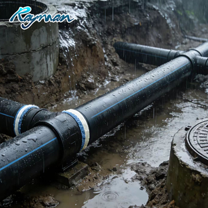 Tuyau en polyéthylène PE100 pour l'agriculture, de haute qualité, fourni par l'usine, 25 mm, 110 mm, 315 mm, 630 mm, 900 mm, liste de prix des tuyaux en HDPE - Product Image 1