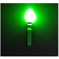 Bâtons lumineux de pêche ZHUO RUUN CR322 Starlight, sans batterie, LED, pour la pêche de nuit, pour la pêche au snapper, au poisson-chat, au requin et autres espèces cibles.