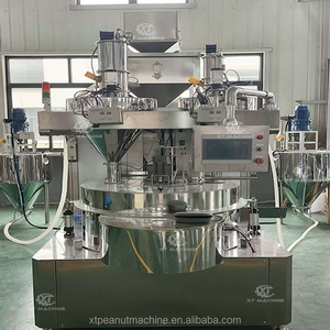 Machine <span class=keywords><strong>de</strong></span> revêtement automatique commerciale haute performance pour cacahuètes, noix <span class=keywords><strong>de</strong></span> coco, noix <span class=keywords><strong>de</strong></span> cajou et pois larges, avec mélange <span class=keywords><strong>de</strong></span> <span class=keywords><strong>sirop</strong></span> et <span class=keywords><strong>de</strong></span> farine - Product Image 2