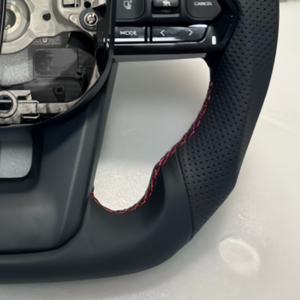 Volante <span class=keywords><strong>de</strong></span> Cuero para Toyota Hilux LC300 Prado LC120 LC200 Corolla RAV4 Crown Alphard Hiace, Volante Deportivo - Product Image 5