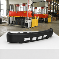 Bumper Depan Hitam untuk Chevrolet Silverado 1500 2014-2015 Tanpa Lubang Sensor Tanpa Lubang Lampu Kabut  Bumper Pickup Face Bar