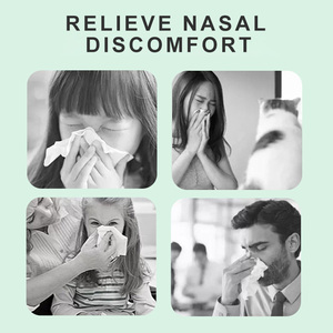 Crème nasale apaisante personnalisée Aixiaoyao OEM 50g pour le soulagement de la sécheresse nasale, la ventilation, la réduction des démangeaisons, rafraîchissante, fournitures de santé - Product Image 3
