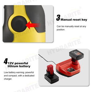 Dụng cụ ép ống không dây bằng đồng HHYD-1550, dụng cụ ép ống PEX, dụng cụ ép ống nước, dụng cụ ép tay - Product Image 5