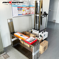 Impresora de Pared 4M, Impresora Vertical para Azulejos de Cerámica, Vidrio y Lienzo, Impresora de Pared de Gran Formato UV 3D para Interiores/Exteriores