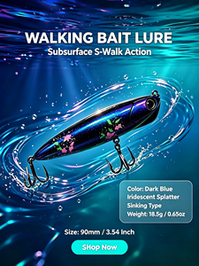 Señuelo de Pesca Artificial de Plástico ABS de Hundimiento Lento de 90 mm/18,5 g, Señuelo de Pesca Duro Tipo Lápiz para Agua Salada, Directo de Fábrica - Product Image 3