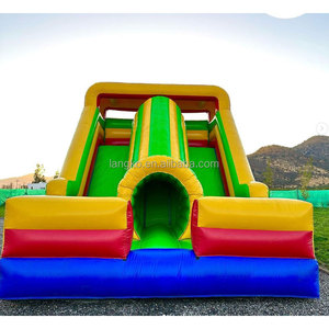 Bán chạy nhất Inflatable nhảy bouncy lâu đài trượt đôi trượt nước Inflatable <span class=keywords><strong>Slide</strong></span> - Product Image 1