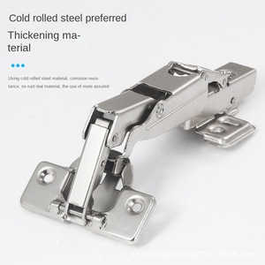 Hiện đại thủy lực giảm xóc đệm 180 độ bản lề 165 độ 175 135 độ góc cửa tủ vật liệu thép bản lề - Product Image 2