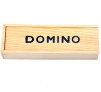 28PCS Wooden Box Packed Domino Puzzle Traditional IQ Educational Wood Puzzles Game Toys for Children
