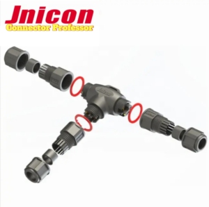 20A Max jnicon IP68 không thấm nước vít khóa dây nối t Series <span class=keywords><strong>2</strong></span> 3 4 cách hộp nối cho lĩnh vực lắp ráp - Product Image 4