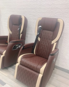 Sièges de bus VIP multifonctionnels neufs, sièges de voiture chinois pour passagers, dossier réglable électriquement, écran tactile pour caravane de luxe - Product Image 3