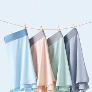 Ultra-Thin Comfortable Summer Ice Silk Men's <b>Boxers</b> Breathable Antibacterial Underwear Wholesale Men's Briefs <b>Boxers</b> - Product Image 4