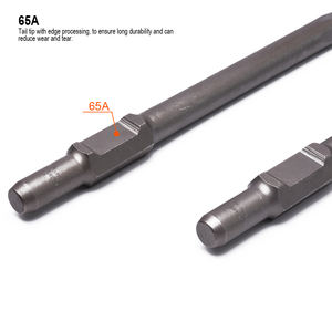 Juego de cinceles eléctricos para carpintería de madera plana y punta hexagonal de 30X410mm de acero de aleación de cromo personalizado profesional HARDEN - Product Image 4