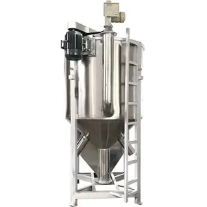 industrial food mixer Customized Food Stainless steel plastic vertical colour mixer 1000kg