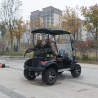 Voiturette de golf électrique Rainbow à 2 places avec moteur de 5 kW, batterie 48 V, vitesse de 30-50 km/h, autonomie de 70-90 km