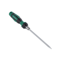 Tournevis télescopique à cliquet et couteau à roulettes double usage OEM Changlu CL501307 avec poignée TPR 6*155mm