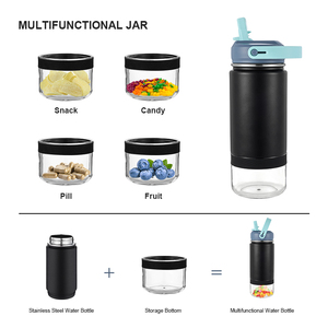 Nouveau Style Récipient De Stockage Des Aliments En Plastique Isolé Pot Thermo Boîte pour Enfants Enfants Boîte À <span class=keywords><strong>Lunch</strong></span> - Product Image 4