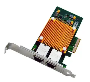 이더넷 컨트롤러 X550 기반 네트워크 인터페이스 카드 PCIe v3.0 x4 듀얼 포트 10G 구리 RJ-45 nic