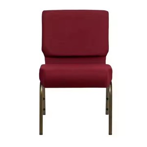 Chaise d'église rembourrée en tissu emboîtable, de haute qualité, élégante et économique, pour conférences, théâtres et formations - Product Image 2