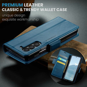 Funda Cartera de Cuero Multifuncional CaseMe <span class=keywords><strong>023</strong></span> con Diseño Ejecutivo para <span class=keywords><strong>Samsung</strong></span> <span class=keywords><strong>Galaxy</strong></span> Z Fold 6 7 8 5G, Venta al Por Mayor - Product Image 5