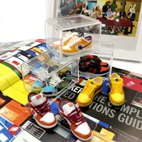Promotion Neuankömmling 3D Mini Schuhe Modell AJ Jordan Sb Dunk Eisenring Sneaker Schlüssel bund für Schlüssel ring Sammlung und Geschenke