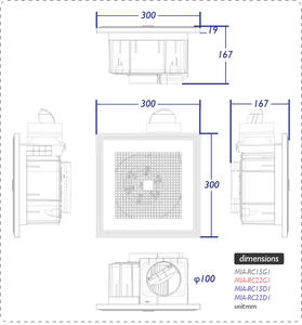 Fabricant professionnel chinois de ventilateurs d'extraction et de ventilation sans conduit pour salle de bain, système de ventilation HVAC pour salle de bain/kit d'extraction - Product Image 5