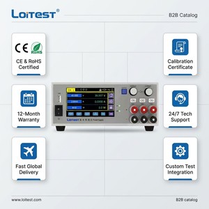LoiTest PDS 3032-10B แหล่งจ่ายไฟแบบตั้งโปรแกรมได้สามช่องสัญญาณ 32V 10A 445W 1mV/0.2mA หน้าจอสัมผัส รองรับการตั้งค่าลำดับ 20 กลุ่ม - Product Image 2