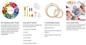 Kit <span class=keywords><strong>de</strong></span> bordado con las instrucciones <span class=keywords><strong>amazon</strong></span> Venta caliente kit <span class=keywords><strong>de</strong></span> bordado, diy kits <span class=keywords><strong>punto</strong></span> <span class=keywords><strong>de</strong></span> <span class=keywords><strong>cruz</strong></span> - Product Image 5