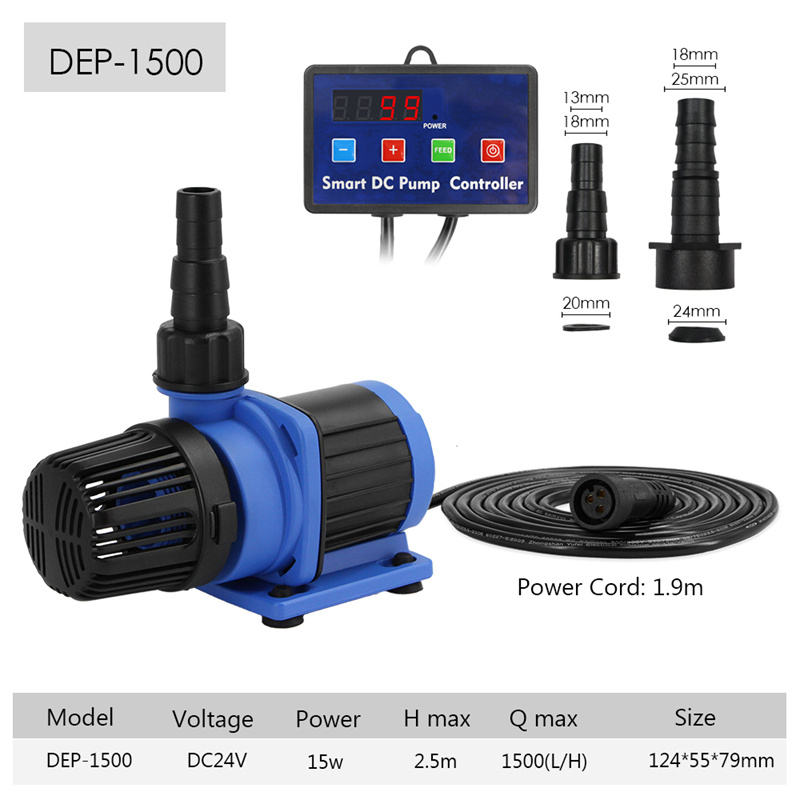 DEP-1500 (15W, 1500L/H, Hauteur de refoulement de 2,5m)