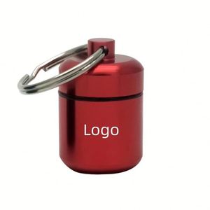Top Quality Support Custom Logo Aluminum Pill Case Organizer Small Pocket Metal Pill <b>Box</b> - Product Image 2