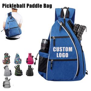 Sac de pickleball personnalisé avec logo, pour hommes et femmes, sac à bandoulière réglable, sac de pickleball de haute qualité, sac à dos pour <span class=keywords><strong>raquette</strong></span> de tennis - Product Image 1