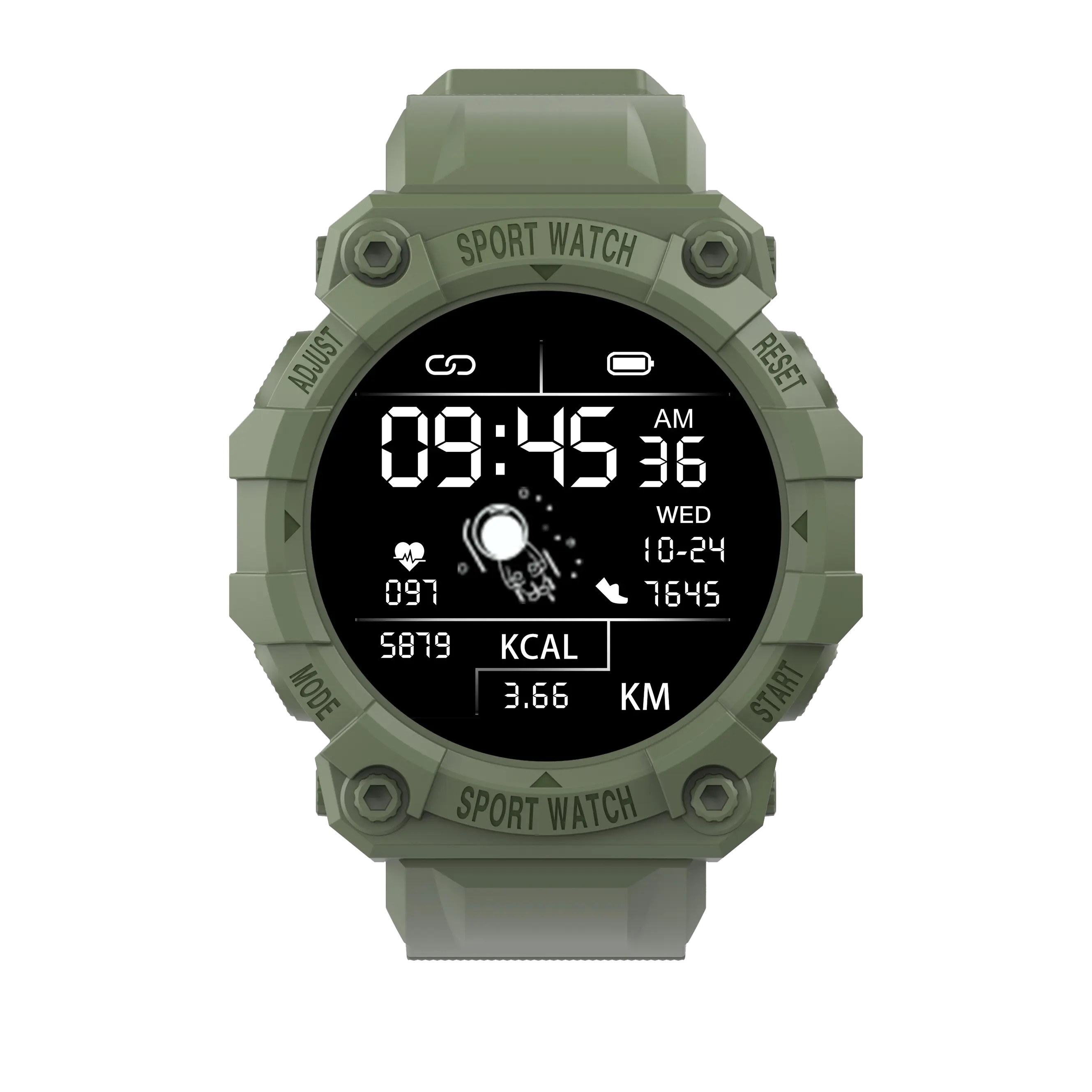 New Arrivals FD68 Digital Watches Heart Rate Monitoring Fitness Clock Smartwatch IP67 Waterproof Smart Watch FD68 pk D20/Y68