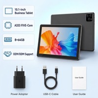 Tablette Android 16.0 64 Go Wi-Fi 5G OEM, Processeur Cinq Cœurs Rapide pour Jeux, Écran IPS, Type Professionnel, Tablette PC Android
