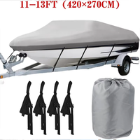 Coque de bateau en polyester 600D personnalisable Coque étanche robuste avec commande centrale pour bateaux d'extérieur