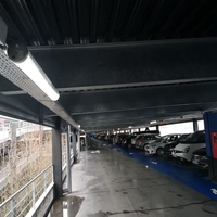 Luminaire LED Tri-Proof IP67 Anti-UV, luminaire tubulaire linéaire pour garage de réparation automobile