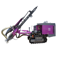 Foreuse de surface à performance fiable, machine de forage DTH portable, foreuse hydraulique