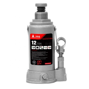Gato de botella de 12 toneladas con certificado CE <span class=keywords><strong>2023</strong></span> de fábrica de herramientas hidráulicas chinas Base de patente plateada hecha de acero - Product Image 1