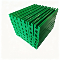 Rail de guidage en nylon résistant à l'usure pour usinage CNC, moulage plastique extrudé avec service de découpe, glissière de guidage en plastique nylon