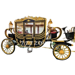 Calèche dessinée par des chevaux/calèche de <span class=keywords><strong>prince</strong></span> royal de haute qualité prix de calèche royale - Product Image 1
