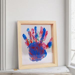 Cadre photo en bois massif pour empreintes <span class=keywords><strong>de</strong></span> mains <span class=keywords><strong>de</strong></span> <span class=keywords><strong>famille</strong></span>, souvenir, cadeau - Product Image 3
