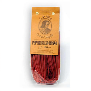 Linguine al Peperoncino Lorenzo Il Magnifico G250X8 4120 Pasta di Grano Duro Premium Non Raffinata in Sacchetto - Product Image 2