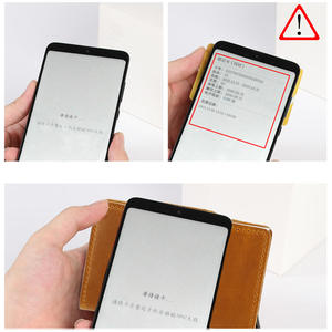 Porte-cartes RFID en cuir Andong pour homme et femme, portefeuille vintage en cuir Crazy Horse, véritable cuir de vache, sac à main tendance - Product Image 6