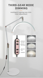 Nouveaux produits explosifs Lampe lunaire pour extensions de cils Lampe demi-lune avec support au sol pour salon de beauté Lampe pour cils - Product Image 3