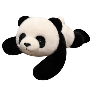 Super Cute Black and White cat Plush <b>Toy</b>, pink Little Pig Big Pillow Doll, a Festival Gift for Boys and Girls, Home Decoration - Product Image 2