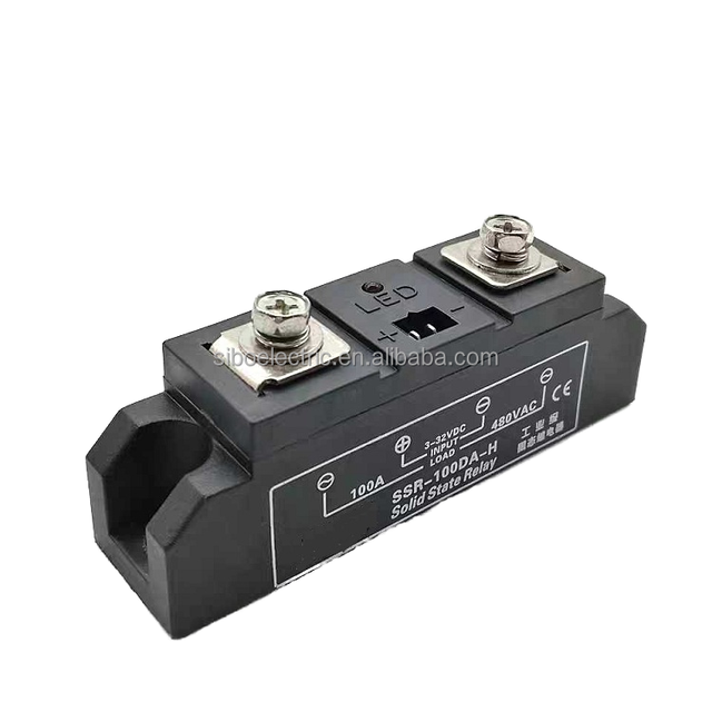 Single Phase Input 3-32VDC Output 24-480VAC 60A 80A 100A 120A 150A 200A 300A Industrial Solid State Relay SSR Module